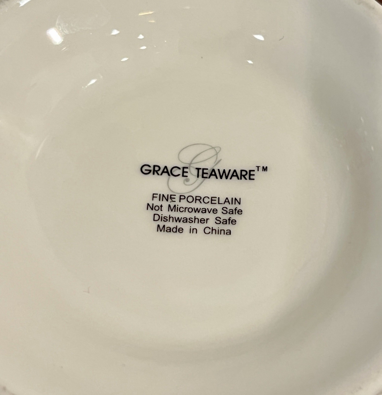 Grace Teaware Fine Porcelain Teapot With Lid Summer Berries 6.5” Tall