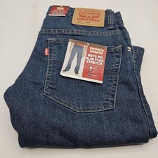 Levi's Boys 511 Slim Fit Performance Jeans, Evans Blue , 16 US
