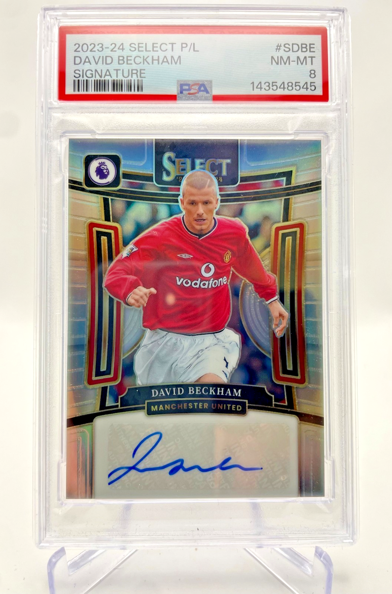 2023-24 Panini Select Premier League - Signatures David Beckham #S