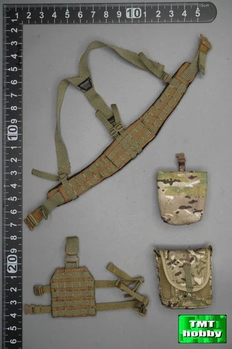 1:6 Scale ES 26071S FSB Alpha Team Leader - Belt w/ Harness & Pouches