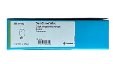 10 Coloplast 11492 SenSura  Mio Click Urostomy Pouches 1 9/16" Maxi Exp 2028