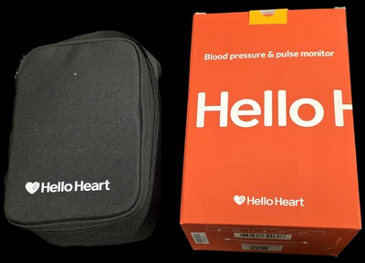 #ad #ad Hello Heart Blood Pressure and Pulse Monitor with Bluetooth and App Integration $50.00