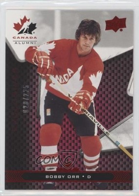2018 Upper Deck Team Canada Juniors Exclusives 20/225 Bobby Orr #83 HOF 5sz