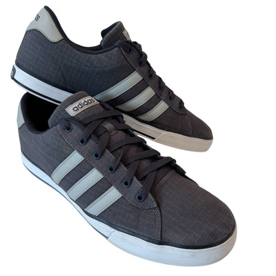 Adidas Neo SE Daily Vulc F38360 Blue Gray White Sneakers Shoes Men Size 13