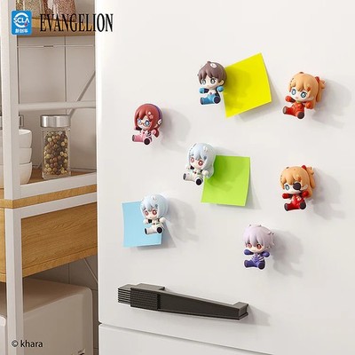 Huggy Good Smile Evangelion chibi figure magnet set of all characters