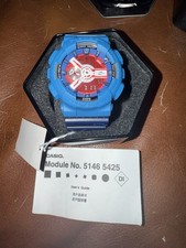 Casio G-SHOCK Mens Blue Watch - GA-110SAS21-2...