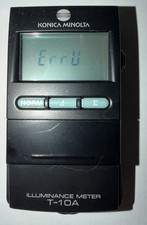 Konica Minolta T-10A Illuminance Meter Light Meter READ   ERROR 