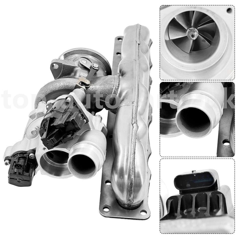 Turbocharger For BMW 335i F30 2014-2015 435i 535i L6 3.0L X5 B03 N55 11657648913 - Image 3 of 4