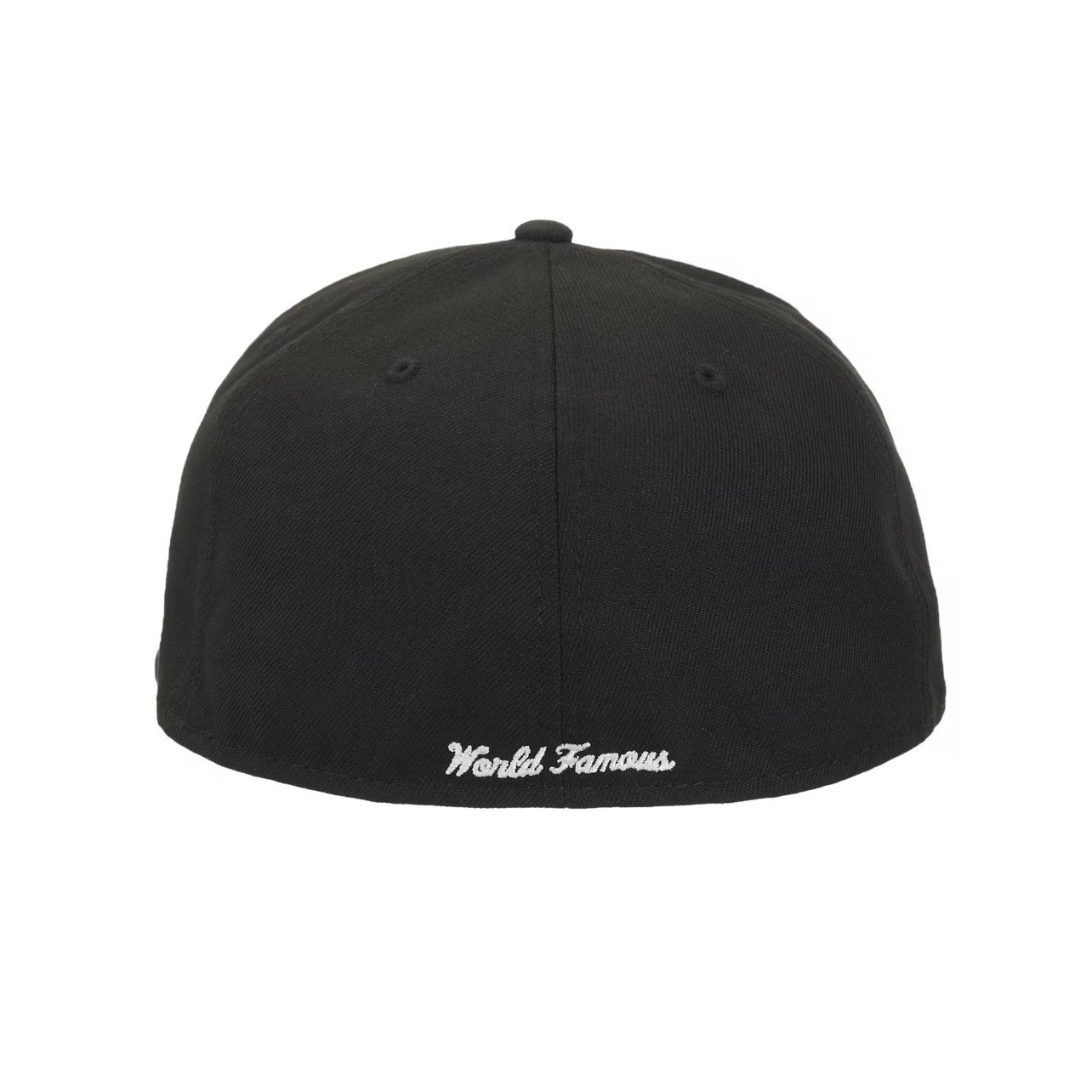 Supreme x New Era Breast Cancer Awareness Box Logo Fitted Hat Black Size: 7  1/8 image 3
