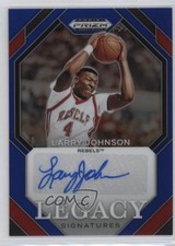 2024 Panini Prizm Draft Picks Legacy Signatures Blue /149 Larry Johnson Auto ux8