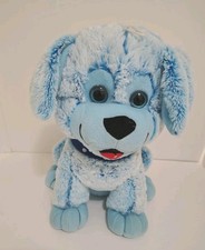 The Toy factory Blue plush puppy dog big eyes 2017 13"