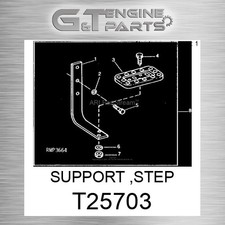 T25703 Support ,step Fits John Deere (surplus Open Box)