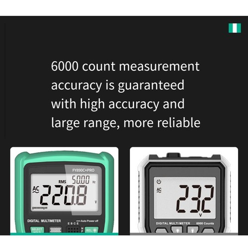 Multifunctional FY890C Pro Digital Photovoltaic Meter for Electricians - Picture 11 of 12