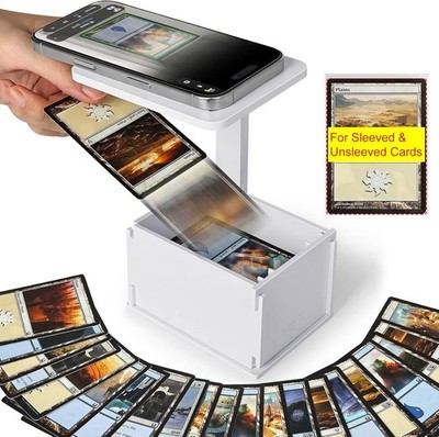 TCG Card Scanner Stand for Quick Scans   Compatible with Unsleeved & Sleev