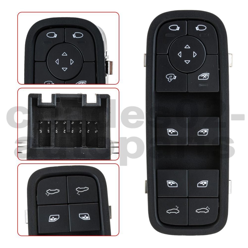 Master Power Window Switch 971959858J6N3 For Porsche Cayenne