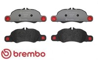 Brembo P65018 Bremsbelagsatz FüR Scheibenbremse Bremsbelagsatz FüR Porsche