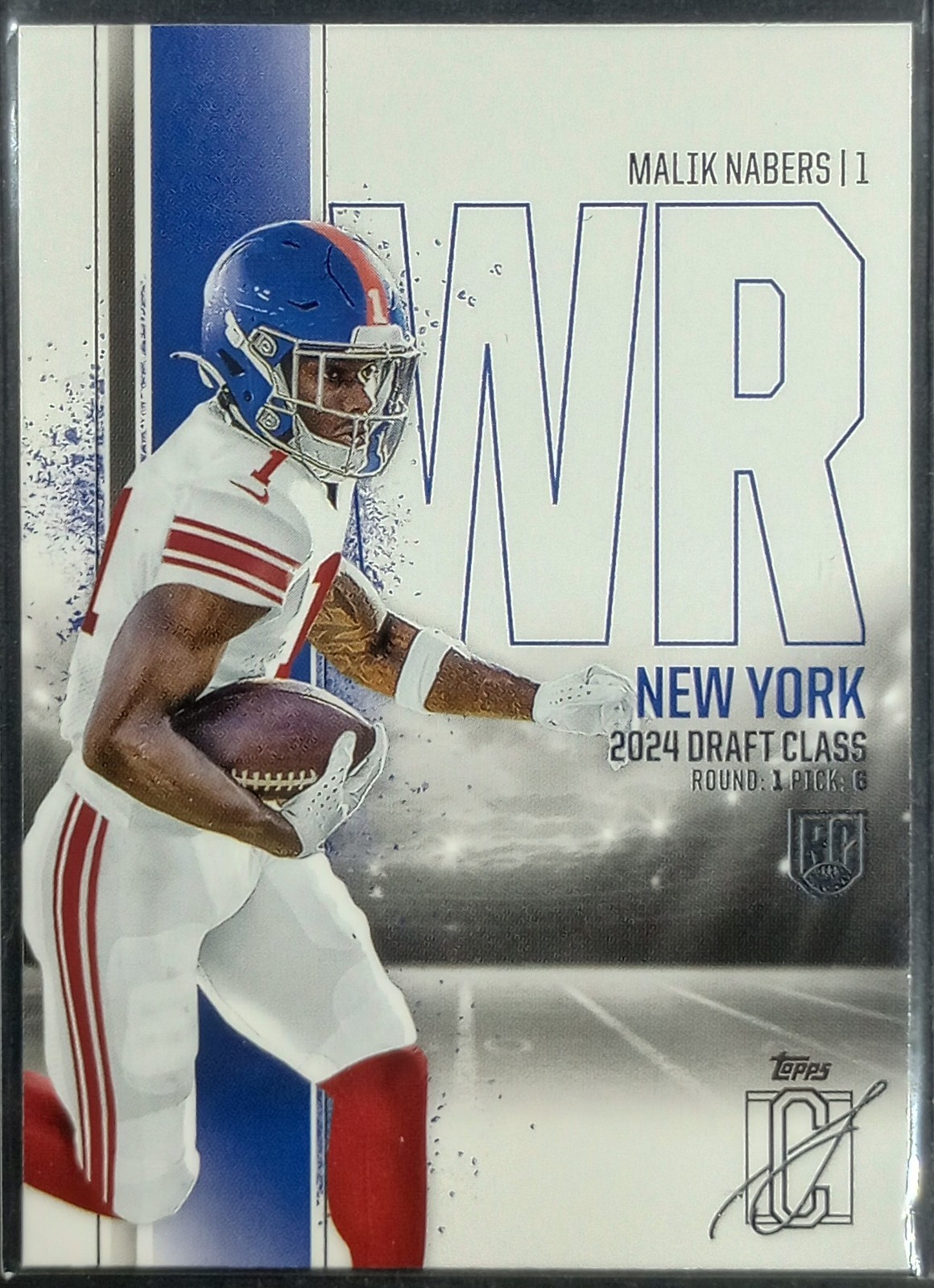 2024 Topps Signature Class Malik Nabers Rookie #159 RC