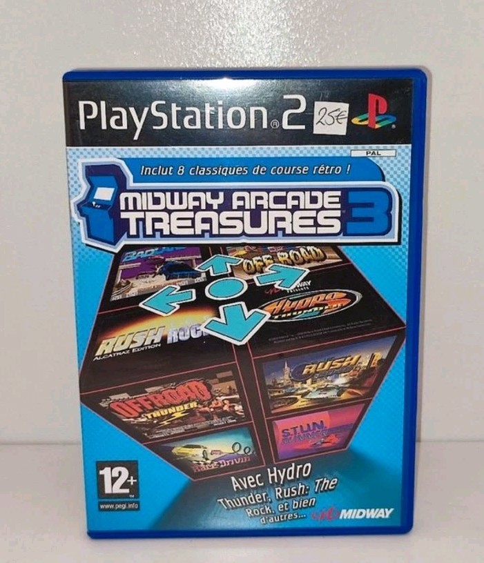 MIDWAY ARCADE TREASURES 3 PS2 PAL-FR 