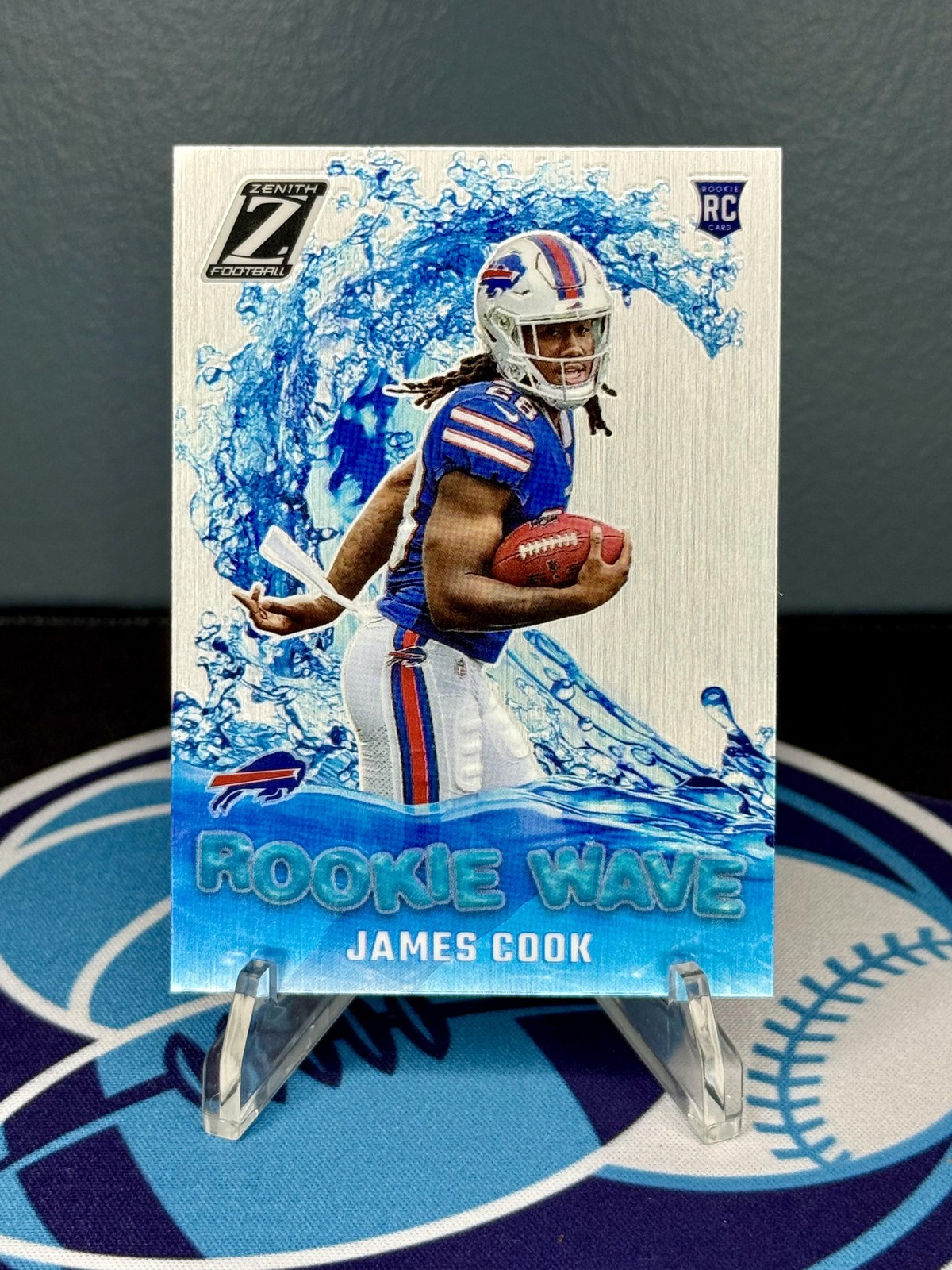 2022 Zenith Rookie Wave #RW-JC James Cook - Buffalo Bills