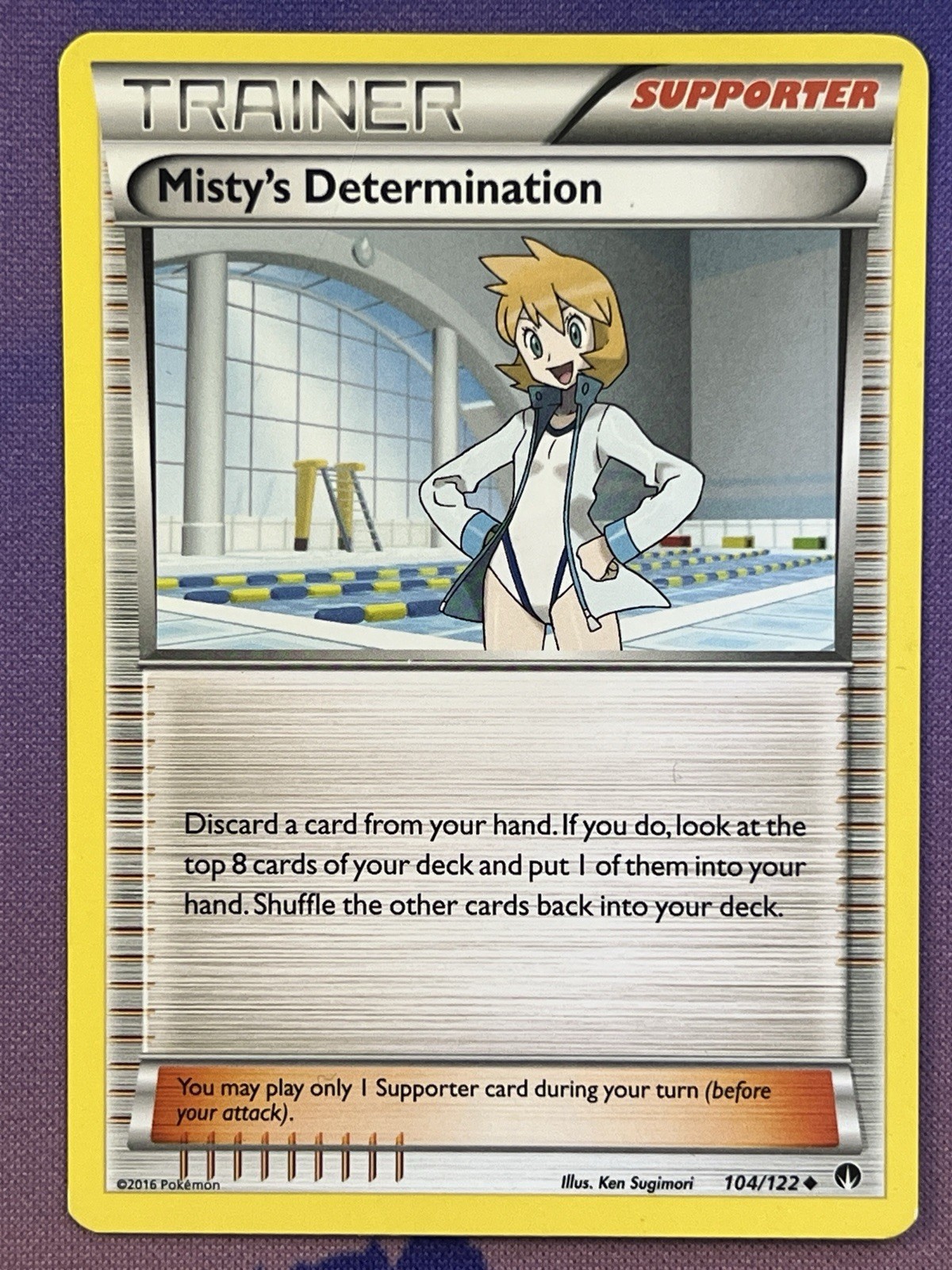 Misty's Determination 104/122 LP BREAKpoint English Pokemon Card TCG