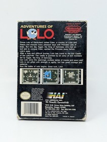 Adventures of Lolo (Nintendo NES, 1989) - CIB