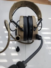 Falcom OTE2000 NWOT noise canceling radio headset, new open box, tested