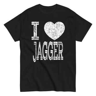I Love Jagger Valentine Boyfriend Son Boy Heart Husband Name T-Shirt Graphic
