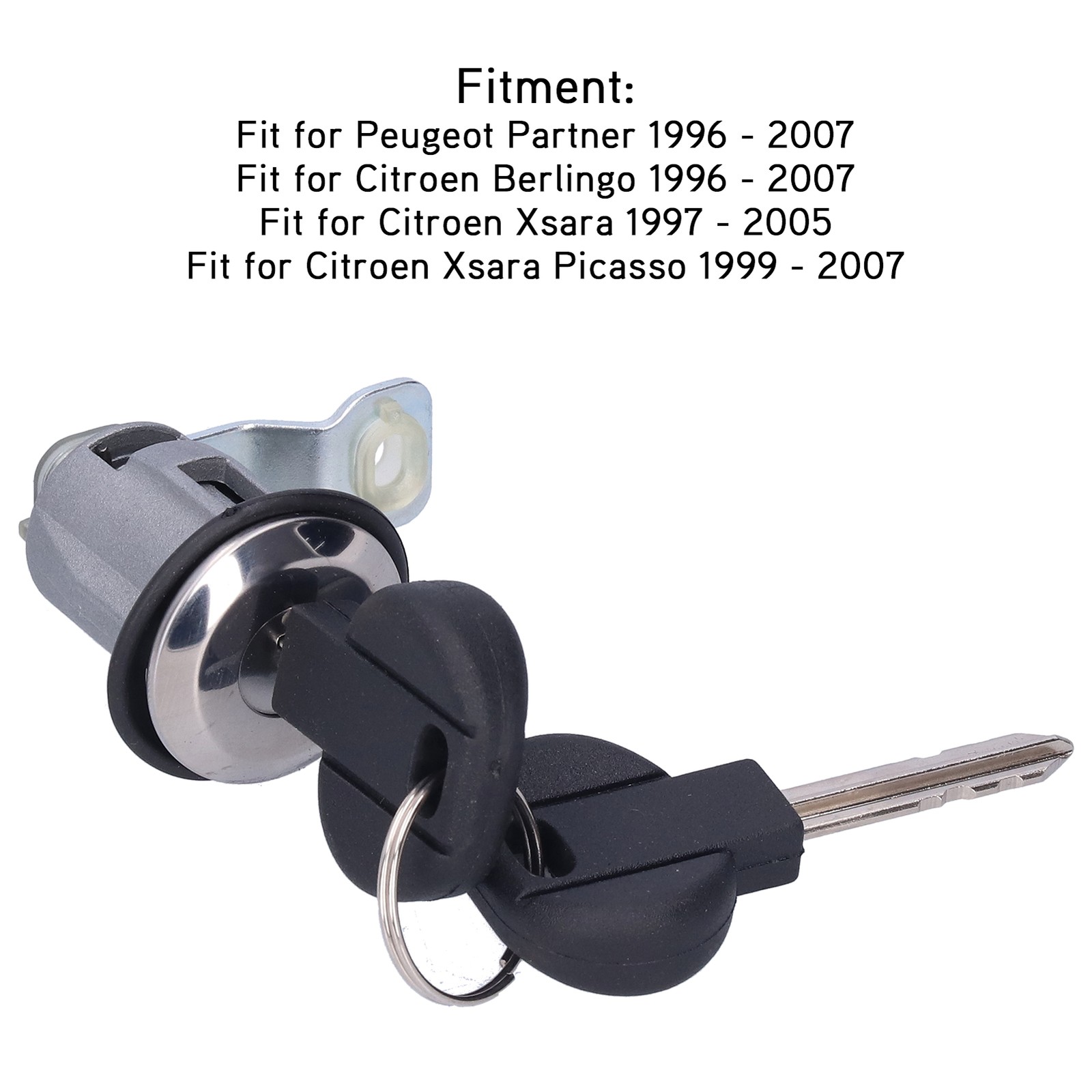 Car Door Lock Barrel Keys Cylinder 252522 9170‑G3 Fit For Berlingo/