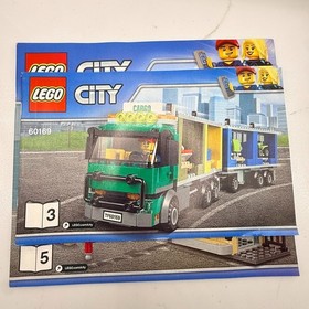 LEGO City Cargo Terminal 60169 5 MANUALS ONLY