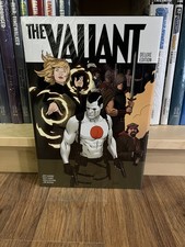 The Valiant Deluxe Edition Hardcover HC - NEW SEALED - Bloodshot Lemire - OOP