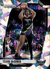 2024 Panini Prizm WNBA Ice Prizms Teaira McCowan Card #105