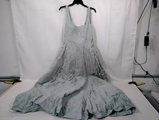 Azazie Women's French Blue Floral Jacquard Floor-Length Formal Dress Size 12
