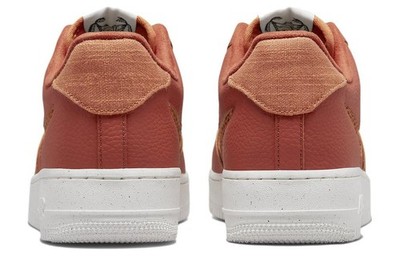 Nike Air Force 1 \'07 LV8 Sun Club DM0117-800 Orange Men\'s Size 12 Shoes No Box Nike Air Force 1 Low  main image 4