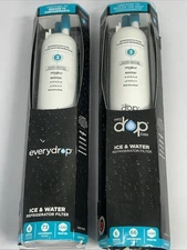 EveryDrop Ice & Water Refrigerator Filter #3 ΕDR3RXD1 Every Drop Lot of Two (2)