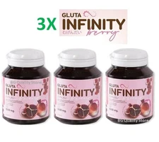 3X GLUTA INFINITY Collagen Vitamin C Berry Extract Nourish Bright Beauty Skin
