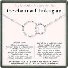 Sympathy Gift for Loss of Loved One - Remembrance, Bereavement, Memorial Necklac