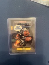 Custom GPK Bo Knows Bo Jackson Tecmo Raiders Bo