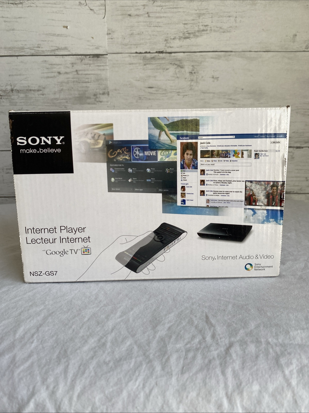 NEW Sony NSZ GS7 Network Media Player Streaming with Remote  Google Play