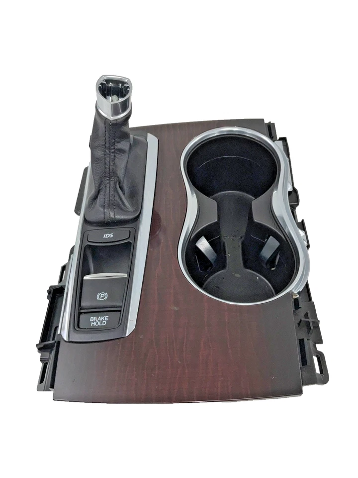 Portavasos Acura TLX 2016 consola central con bisel de ajuste cubierta OEM Foto 3 de 4