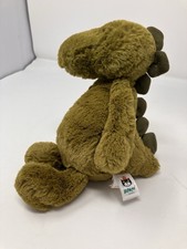 Jellycat London Bashful Dinosaur Stegosaurus - Green Plush Stuffed Cuddle Soft 6