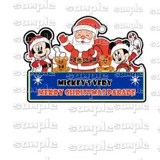 Disney Mickey's Very Merry Christmas best Premade Scrapbook Paper Piece Die Cut