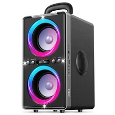 Portable Bluetooth Speaker, 200W Peak Loud Sound Stereo with subwoofer, Fas...