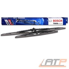 BOSCH TWIN SCHEIBENWISCHER FÜR PEUGEOT 206 + CC BJ 98-10 206+ AB BJ 09- ALLE
