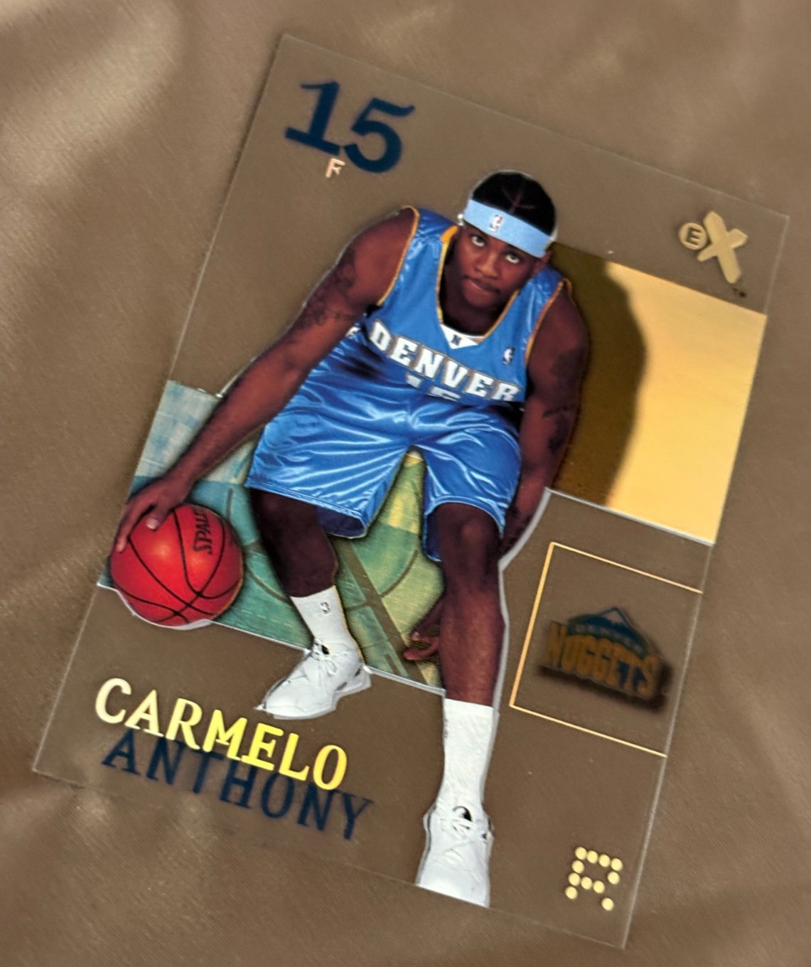 2003-04 Fleer E-X Carmelo Anthony #73