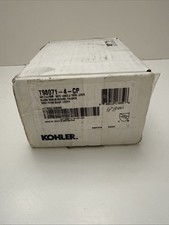   KOHLER K-T98071-4-CP Artifacts Two-Handle Trim Kit Polished Chrome Less Valve 