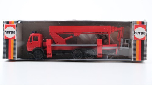Herpa H0 806513 Mercedes-Benz Ruthmann Steiger Bomberos | Condition: Gebraucht