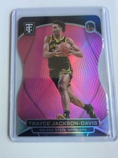 2024-25 Totally Certified #34 Trayce Jackson- Davis Pink Mirror Die-Cut /125