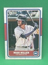 NOAH MILLER 2025 Onyx Vintage BASE CARD Dodgers