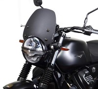 Biondi Cupolino Basso Schwarz Bisatinato FüR Moto Guzzi V7 III 2018-2020