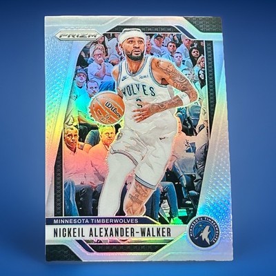 Nickeil Alexander-Walker Silver Prizm 2024-25 Panini Prizm #135